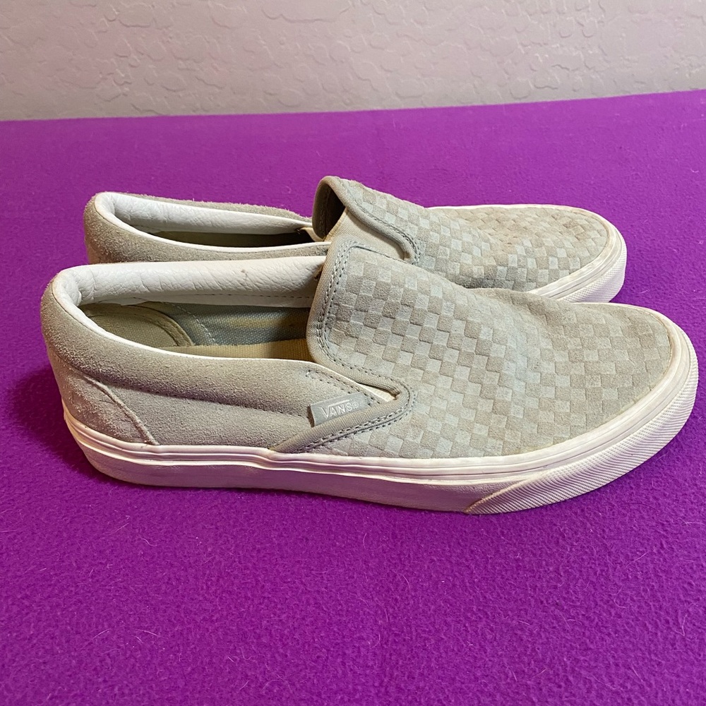 Vans light green tint size 7M/8.5W